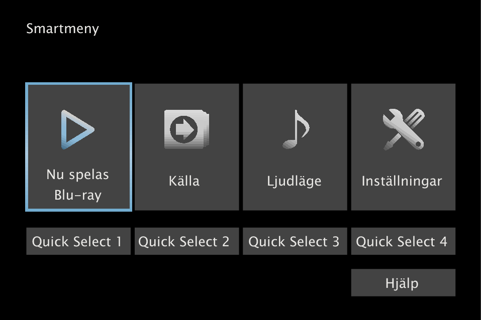 GUI Smart Menu X2200WE3